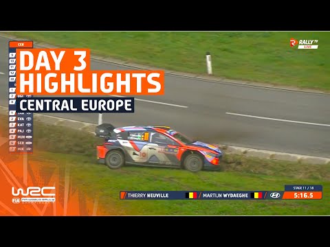 Day 3 Highlights | WRC Central European Rally 2024