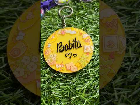 DIY Name key chain #diy #youtubepartner #shorts