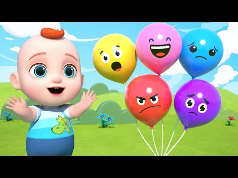 If You're Happy Song | Balloons for Kids | Leo Kids Songs & Nursery Rhymes