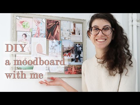 creating a visualization board & picture declutter