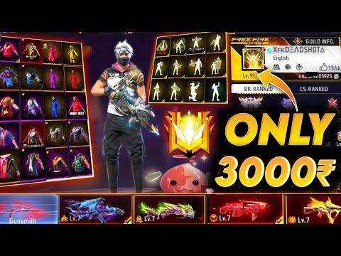 Free Fire id Sell Low Price 😱💸|| FF id SELL 🛒Low Price ma id 🤯💸|| All Evo Max || Trusted id Seller💯✅