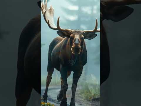 Moose spiritual meaning  #spiritanimals #animalmessages #souljourney  #soulguidance #totemanimal