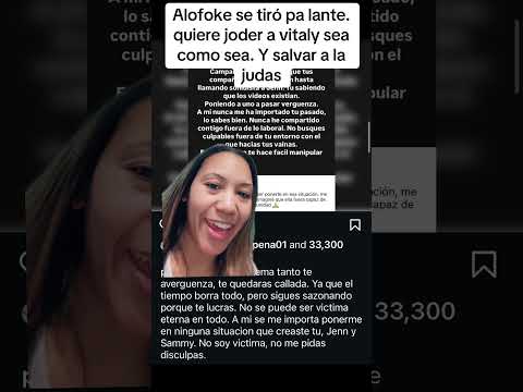 Jessica pereira y alofoke se tiran pa lante ellos mismos con vitaly