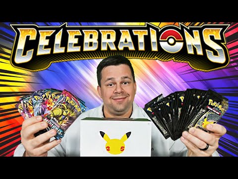 CELEBRATING THE NEW YEAR! Celebrations Elite Trainer Boxes of Pokemon Cards!