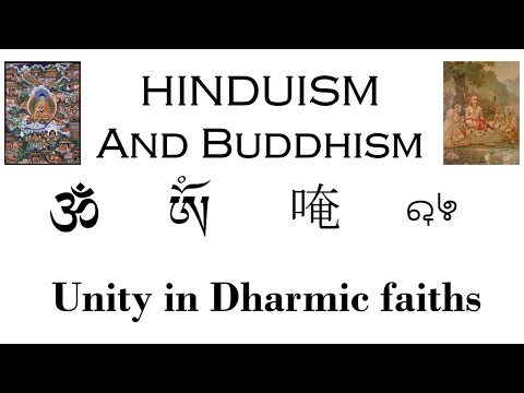 Advaitha, Vishistadvaitha and Anatta - Hinduism and Buddhism - Unifying Dharmic faiths. India