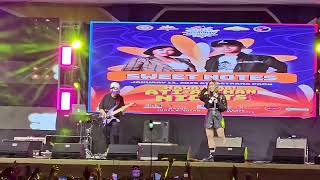 SWEETNOTES AT KALIBO ATI ATIHAN 2025: AEGIS MEDLEY #coupleband #coverband #opm