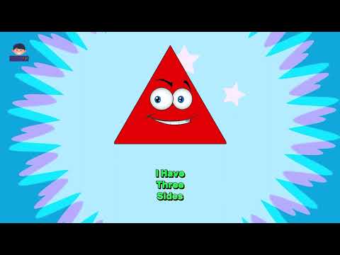 Shapes Song - Shapes Are All Around - Kiddikoo Nursery Rhymes And Kids Songs