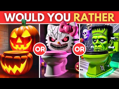 Would You Rather...? Build Your Halloween House 🏠🎃👻 Halloween Edition!