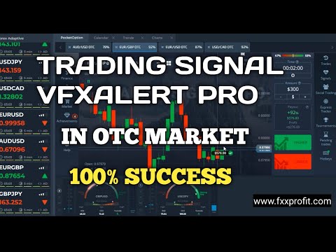 Trading Signal VfxAlert Pro in OTC Market | 100% Success | Pocket Option Strategy