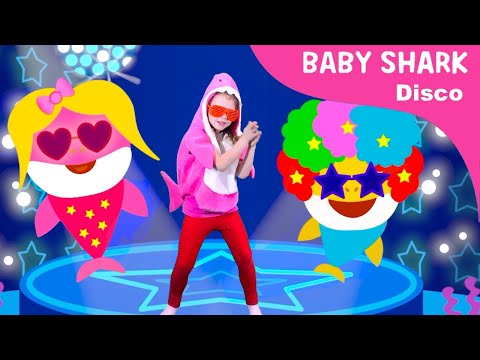 Disco Sharks | Baby Shark | Dance version by Kids Music Land