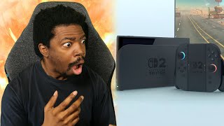 THEY REVEALED THE NINTENDO SWITCH 2 & A NEW MARIO KART!!! Nintendo Switch 2 Trailer Reaction!