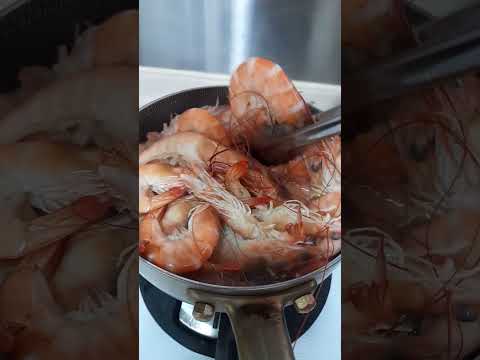 Just Boiled The Shrimp For salad #salad #shrimp #seafood #dodreamdaizee #shorts