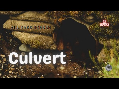 Calm Water Flow Through a Culvert ⨀ Soothing Ambient Sounds for Deep Sleep & Relaxation