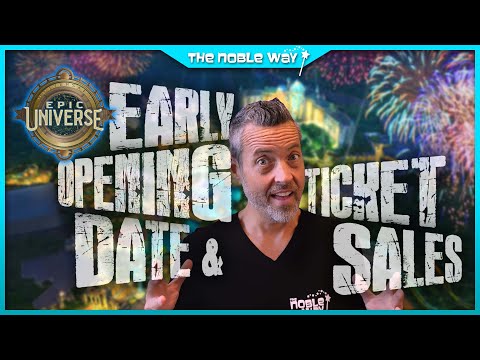 Epic Universe Early Opening Date Revealed, Ticket Prices, Packages, Sales Dates, & More!