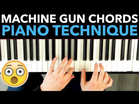 The "Machine Gun Chords" Piano Technique