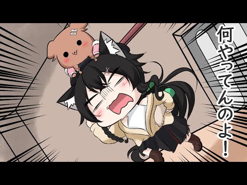 【手描き　ホロライブ　切り抜き漫画】手術でやりたい放題の毛玉 Eng sub :Do whatever you want with surgery