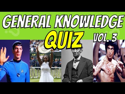 Is This Quiz Too Tough? 50-Question General Knowledge Quiz