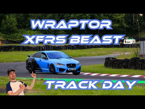 Wraptor Customs Track Day Adventure - Modified Jaguar XFRS at Three Sisters Race Track