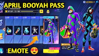 NEXT BOOYAH PASS IN FREE FIRE | APRIL BOOYAH PASS | SEASON 4 BOOYAH PASS | BOOYAH PASS