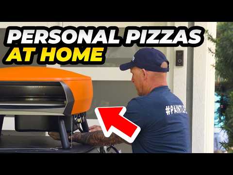 90 Second Pizza for Painters | Days OFF eating PIES!