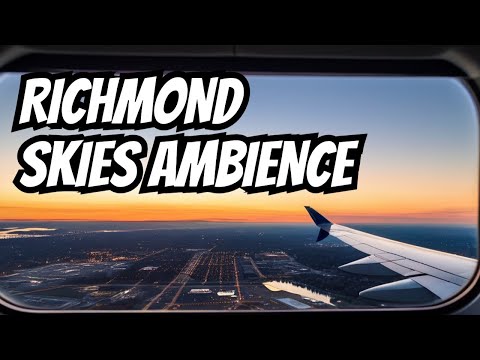 Leaving Richmond, VA:  Airplane White Noise