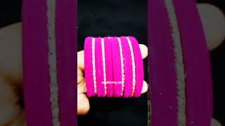 Beautiful Pink Bangle Set🔥💖#bangles #bangle #colourcombination #bangledesign #shorts #fashionhaul93