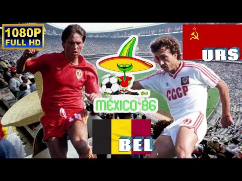 BELGIUM vs UNION SOVIET 4-3 /WORLD CUP MEXICO 1986  Round of 16/ Full HD 1080p