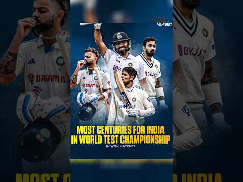 MOST CENTURY IN WTC FOR INDIA ☠️ #cricket #wtcfinal #rihitsharma #viratkohli #klrahul #bcci