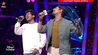 வேற லெவல் performance 👏 #Siddharth & #NivasKPrasanna 😃 | Nira Song | Super Singer Season 9