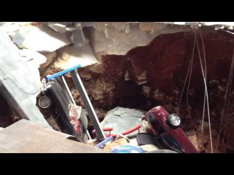 Sinkhole at Corvette Museum Skydome