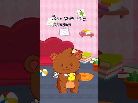 can  you  say  apple~ | 趣味小故事｜可力熊系列 | 兔小贝动画短片｜Nursery Rhymes #动画短片 #shorts