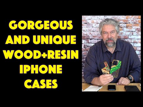 CARVED Custom Wood iPhone Cases -- Traveler and Live Edge -- REVIEW