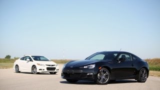 2013 Subaru BRZ vs. 2012 Honda Civic Si HFP