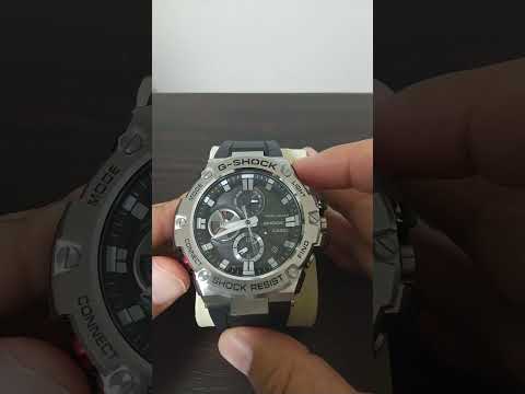 G-SHOCK「GST-B100-1AJF」　ボタン操作　スマートリンク