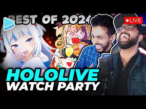 The FUNNIEST Hololive EN Moments of 2024 LIVE Reaction!