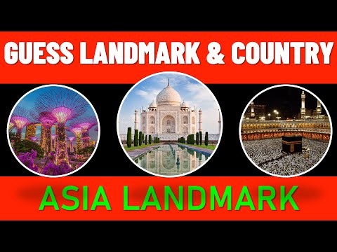 Guess the Landmark and Country Asia Edition | Landmark Quiz 2024