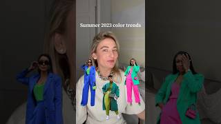 Summer color trends #pantonecolor #colortrends #trendcolor #stylingtips #stylingideas