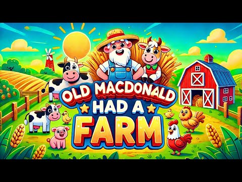 Old MacDonald Had a Farm E I E I O | Nursery Rhyme For Toddlers | Animal Song @MozuKidz