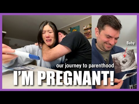 I'm pregnant at 41! IVF success pregnancy test, teary pregnancy journey 임밍아웃