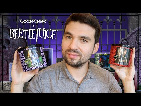 Goose Creek x Beetlejuice – Halloween Collaboration Candles