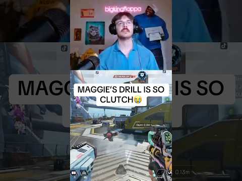 Maggie’s Drill is SO clutch 😭 #apexlegends #apexclips #apex #apexranked