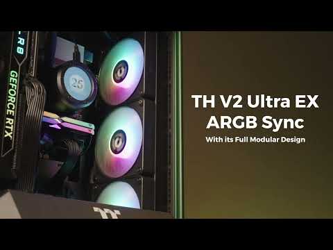 Thermaltake TH V2 Ultra EX ARGB Sync All-In-One Liquid Cooler – Full Modular Design