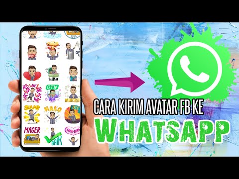 Cara mengirim avatar facebook ke whatsapp dan ke media sosial lainnya