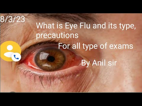 What is Eye Flu and its type for all exams By Anil sir #eyeflu#diamonddrilldd#itstype