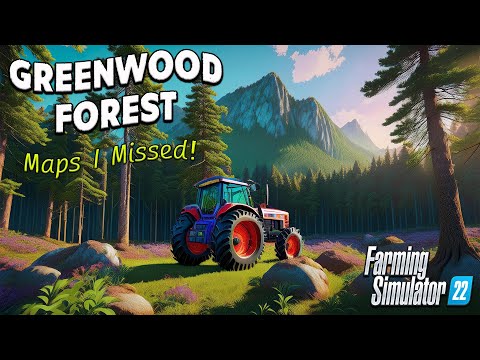 “GREENWOOD FOREST” (MAPS I MISSED) MOD MAP TOUR! ON Farming Simulator 22 (Review) PS5.