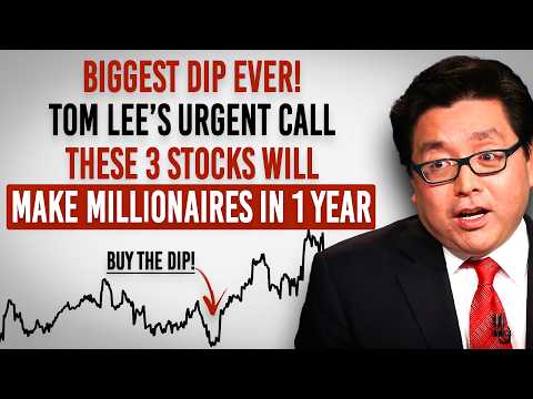 "Don't Miss This God Sent Dip" - Tom Lee: Buy These 3 AI Stocks Now & Retire A Millionaire Next Year