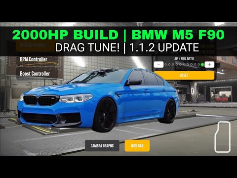 2.000HP M5 f90 Drag Tune in CPM2 | Car Parking Multiplayer 2