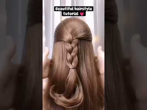 Beautiful and Easy Hair Bun //#hairstyle #ytviral