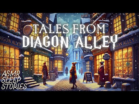 Relax to 11 Hours of Magical Tales As You Shop in Diagon Alley | Cozy Harry Potter Bedtime Stories