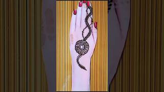 మెహందీ డిజైన్ చాలా సింపుల్ ఈజీ #hennadesign